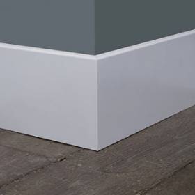 MDF Moderne plint hoogglans