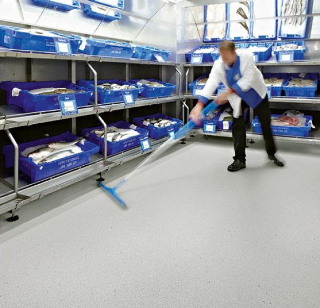 Forbo Safestep R11 vinyl kleur grijs